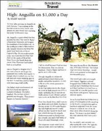 Chef Daniel Orr, Anguilla’s own Alice Waters, grows vegetables in ...