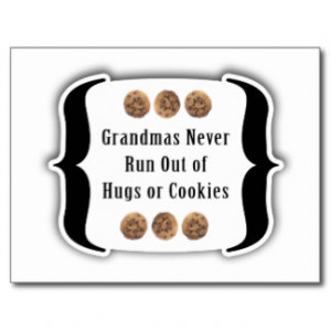 Grandma's Have Cookies Post Cards