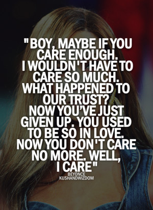 beyonce, quotes, sayings, for boys, trust | Favimages.