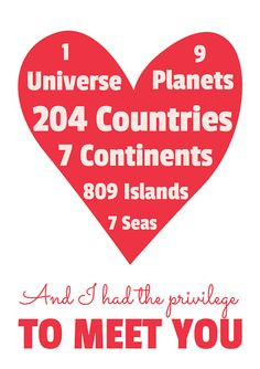 universe, 9 planets, 204 countries, 7 continents, 809 islands, 7 ...