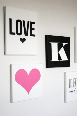 Canvas Art for Kate’s Room…