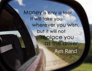 Ayn Rand quotes about money 
