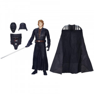 Star Wars Anakin To Darth Vader Figure With Light Up Lightsaber 33cm ...