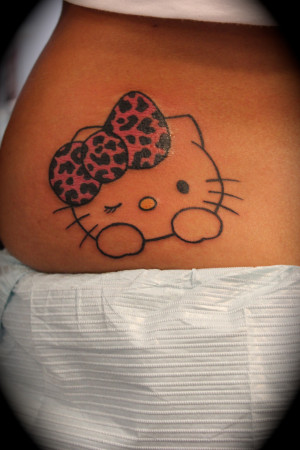 ... cutie girlie tattoos :). #girly tattoos #cupcake #hello kitty #zombie
