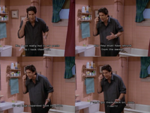 Ross Friends Quotes Ross geller ross geller