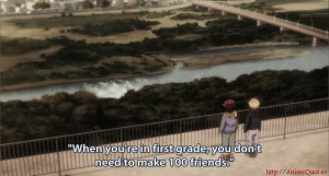You dont need to make 100 friends. Just make real friends that you ...