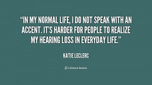 Normal Life Quotes