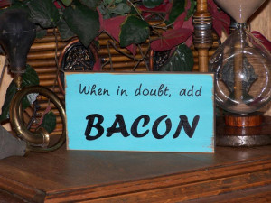 Home Decor Signage, Wood Humorous Food Quote, Kitchen, Turquoise ...