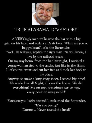 true alabama love story - some funny stuff