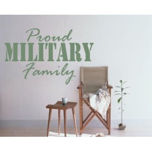 Proud Military Wife Custom