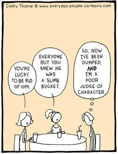 Getting dumped cartoon