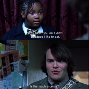 One of my favourite parts in School of Rock.