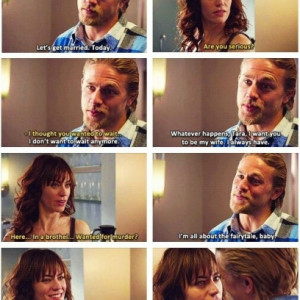 Charlie Hunnam Asks Maggie Siff To Marry Him In a Dark Fairytale ...