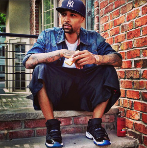 Joe Budden In Air Jordan Retro 11 