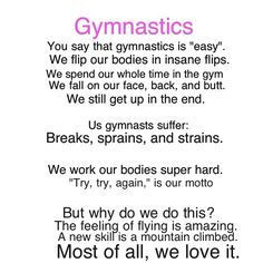 gymnastics quotes funny - Google Search More