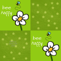 Bee Happy blog theme ♥ Bee Happy profile background