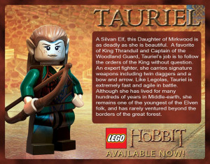 The Hobbit Tauriel in LEGO The Hobbit