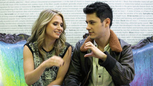 Awwww, heart to heart.