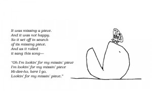 The Missing Piece Shel Silverstein The missing piece by shel