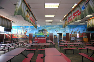 High School Cafeteria Wall Mural Quotes Out The