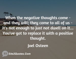 joel osteen on positive thinking quotes