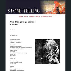 Stone Telling: The Magazine of Boundary-crossing Poetry