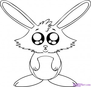 how to draw a cartoon bunny step 5
