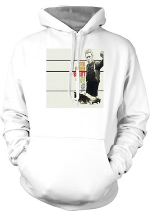 Steve Mcqueen - Bullitt Poster Kids Hoodie