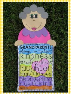 We Love Our Grandparents {A Special Grandparents' Day Craftivity in ...