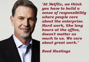 Reed Hastings's quote #4