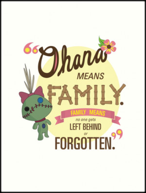 cgraf605 › Portfolio › Ohana - Lilo and Stitch Quote