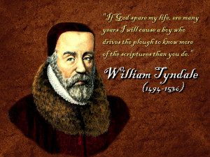 Christian Quote: William Tyndale Papel de Parede Imagem