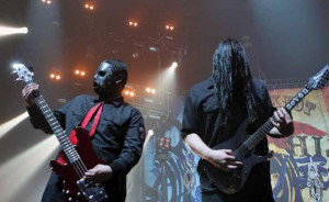 Slipknot in Lowell Mass 6 9 09 :: Paul Gray and Mick Thomson ...