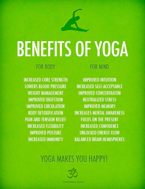 Yoga has so many benefits both physical and mental and can also be ...