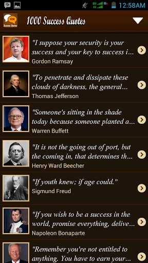1000 Success Quotes is an Android application contained with ...