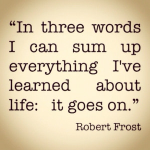 Robert Frost Quote in Quotes