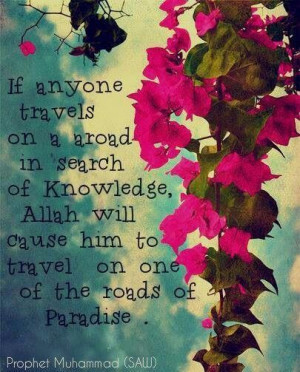 Pephet Muhammad quote on Knowledge