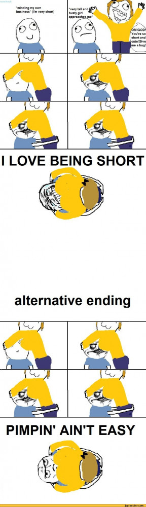 joyreactor.comI LOVE BEING SHORT alternative