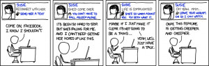 ... Randall Munroe explored the topic on xkcd today with typically