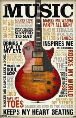 guitar music quotes unique wall art rock and roll LIGHT SWITCH PLATE ...