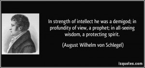 More August Wilhelm von Schlegel Quotes
