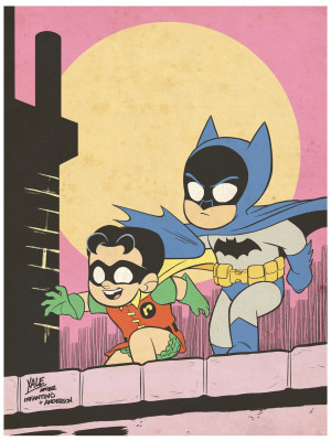 Batman and Robin commission, after Carmine Infantino