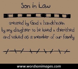 Son in law quotes