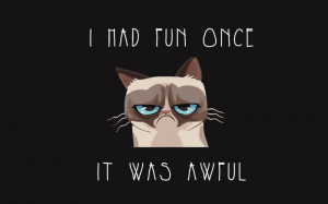 Grumpy Cat Cartoon HD Wallpaper 688. I Think Your Cute Quotes. View ...