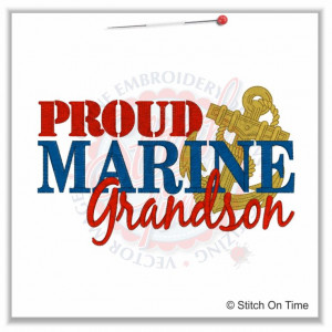 Grandson Sayings 5160 sayings : proud marine