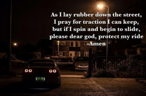 Car prayer