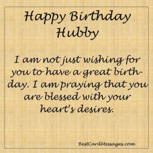 Flirty and Romantic Husband Birthday Messages