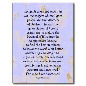 emerson_quote_on_success_postcard-r81003b4673424c1490aa160ec9ea9f9c ...