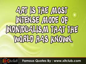 Art Quotes Famous Artists...