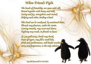 Best Friends Fighting...